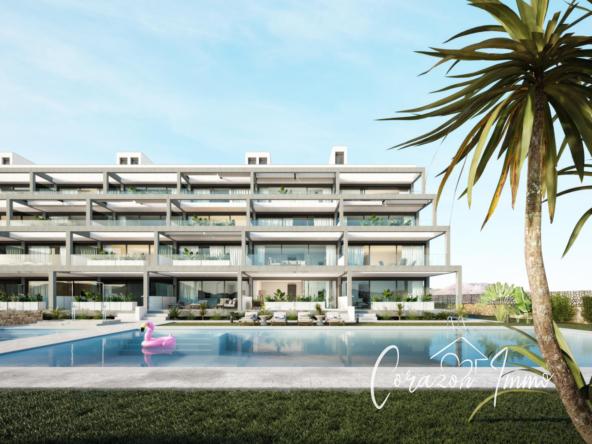 Appartement te koop aan de Mar de Cristal - vooraanzicht - Corazon Immo