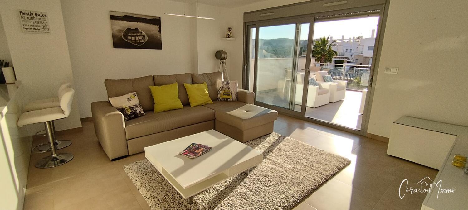 Keyready appartement te koop in Vistabella Golf - Corazon Immo Leefruimte